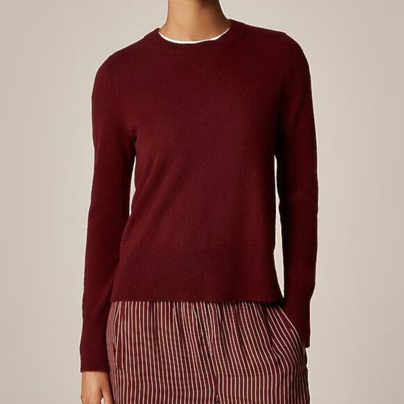 J. Crew Cashmere Classic-Fit Crewneck Sweater M - Picture 6 of 7